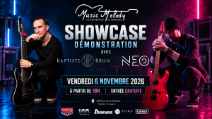 Showcase / démonstration – Baptiste BRUN et NEO – Rouen (Music Melody)